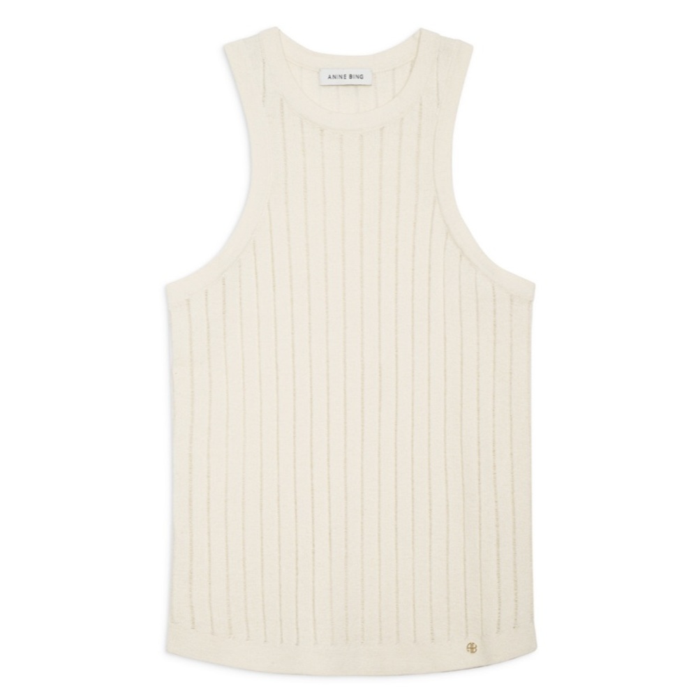 Anine Bing Noel Ribbed Tank Top - Picture 5 of 5